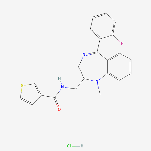 TIFLUADOM HYDROCHLORIDE、96337-50-7 CAS查询、TIFLUADOM HYDROCHLORIDE物化性质
