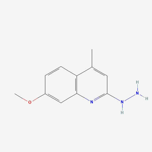 2-HYDRAZINO-7-METHOXY-4-METHYLQUINOLINE、97892-65-4 CAS查询、2-HYDRAZINO-7-METHOXY-4-METHYLQUINOLINE物化性质