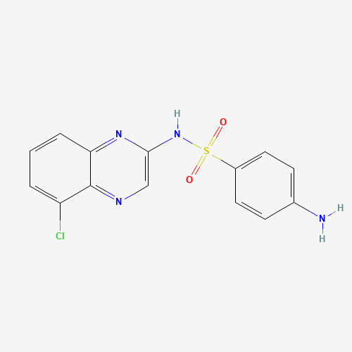 4-氨基-N-(5-氯-2-喹喔啉)苯磺酰胺、97919-22-7 CAS查询、4-氨基-N-(5-氯-2-喹喔啉)苯磺酰胺物化性质