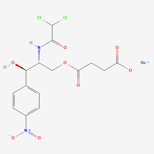 琥珀酸钠氯霉素、982-57-0 CAS查询、琥珀酸钠氯霉素物化性质