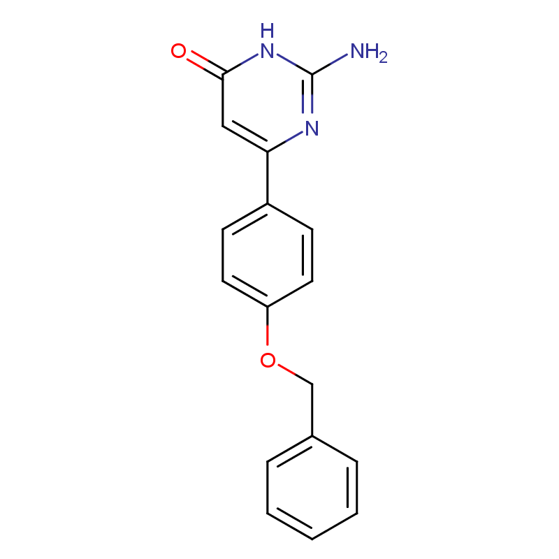 2-氨基-6-(4-(苄氧基)苯基)嘧啶-4(3H)-酮、98305-82-9 CAS查询、2-氨基-6-(4-(苄氧基)苯基)嘧啶-4(3H)-酮物化性质
