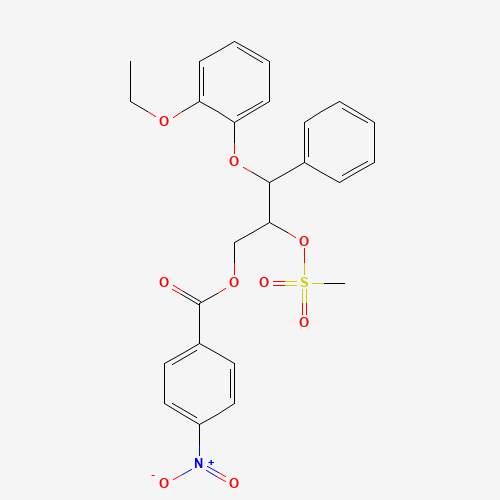 (2RS,3RS)-3-(2-ETHOXYPHENOXY)-2-METHANESULFONYLOXY-1-(4-NITROBENZOYLOXY)-3-PHENYLPROPANE、98854-88-7 