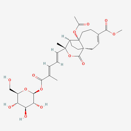 土槿皮乙酸-O-Β- D -葡萄糖苷、98891-41-9 CAS查询、土槿皮乙酸-O-Β- D -葡萄糖苷物化性质