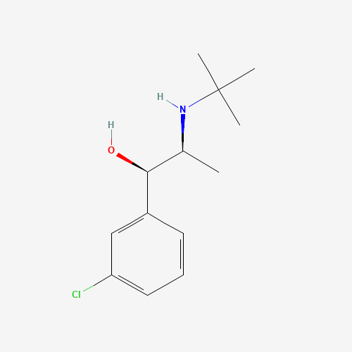 (R*,S*)-3-氯-alpha-[1-(叔丁基氨基)乙基]苯甲醇、99102-04-2 CAS查询、(R*,S*)-3-氯-alpha-[1-(叔丁基氨基)乙基]苯甲醇物化性质