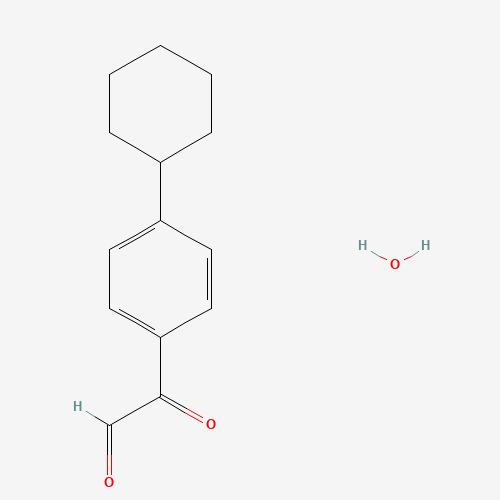 4-CYCLOHEXYLPHENYLGLYOXAL HYDRATE、99433-89-3 CAS查询、4-CYCLOHEXYLPHENYLGLYOXAL HYDRATE物化性质