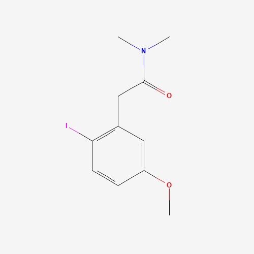 2-(2-IODO-5-METHOXY-PHENYL)-N,N-DIMETHYL-ACETAMIDE、99540-20-2 CAS查询、2-(2-IODO-5-METHOXY-PHENYL)-N,N-
