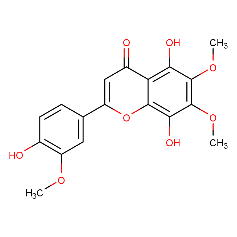 4',5,8-三羟基-3',6,7-三甲氧基黄酮、99615-01-7 CAS查询、4',5,8-三羟基-3',6,7-三甲氧基黄酮物化性质