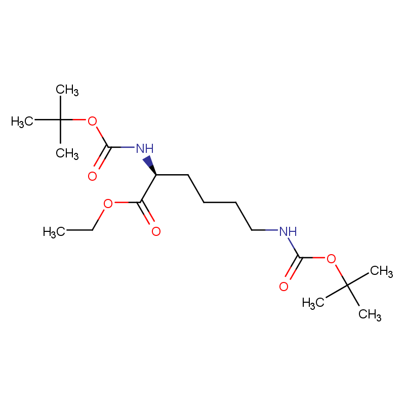 N,N`-DI(BOC)-L-赖氨酸乙酯、99872-16-9 CAS查询、N,N`-DI(BOC)-L-赖氨酸乙酯物化性质