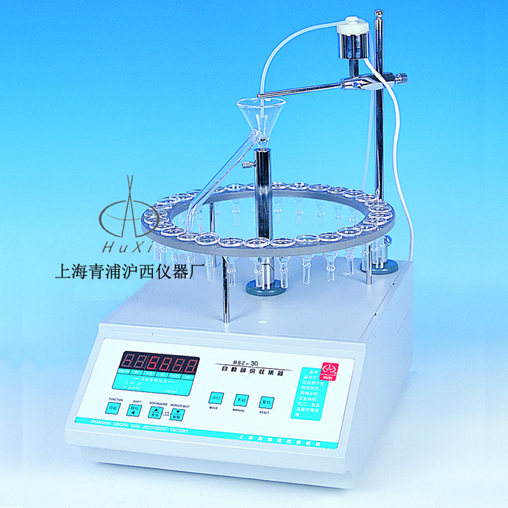 上海青浦沪西电子钟控自动部份收集器BSZ-30（数码管）